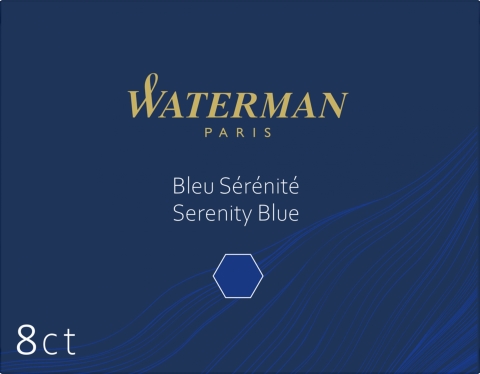 Set 8 Carts Waterman Large Washable Serenity Blue